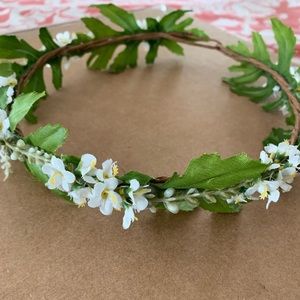Handmade flower crown